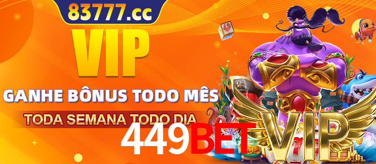 Banner promocional do 449bet oferecendo 100% de recompensas adicionais contínuas para quem fizer o login diário (Daily sign-in), com um mascote de coelho.